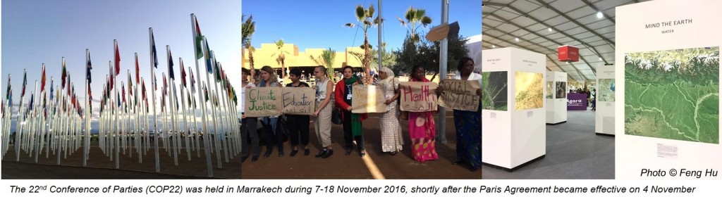 COP22-was-held-in-Marrakech-shorting-after-the-Paris-Agreement-took-effective 2