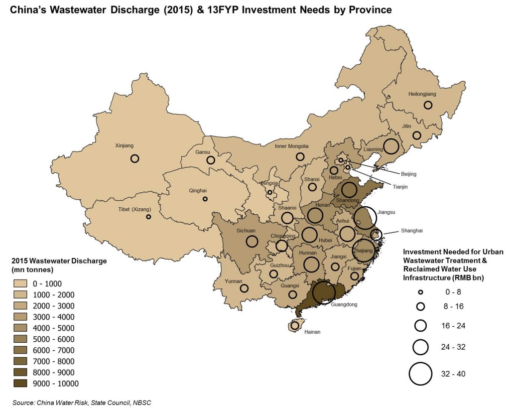 wastewater discharge & 13fyp investment map (2)